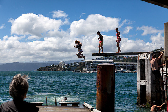 Wellington Harbor, New Zealand