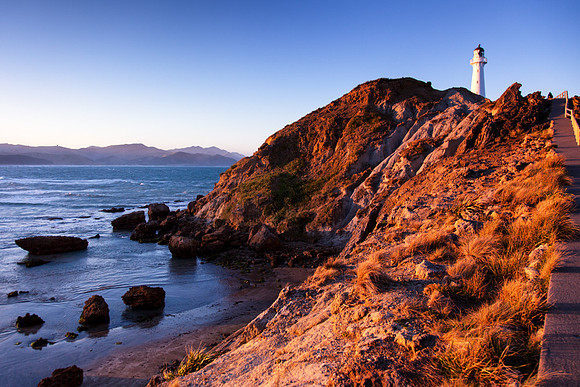 Lighthouse, New Zealand North Island