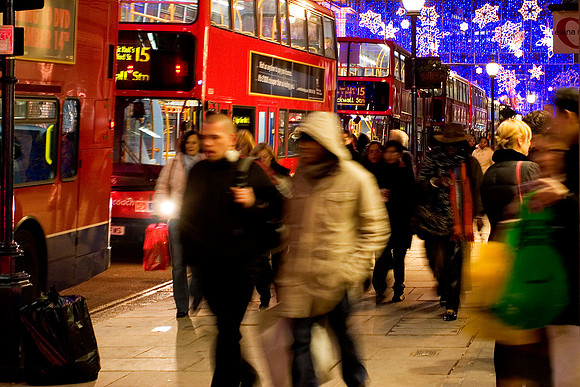 London Night Scene