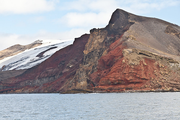 Arrival at Deception Island