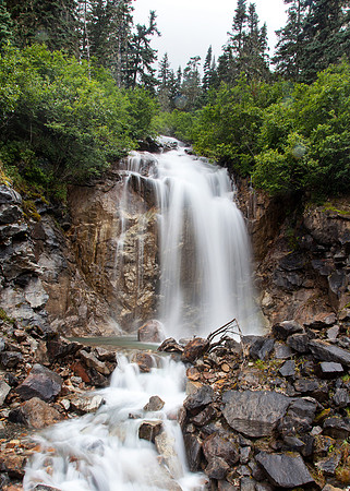 Yukon Territory Waterfall